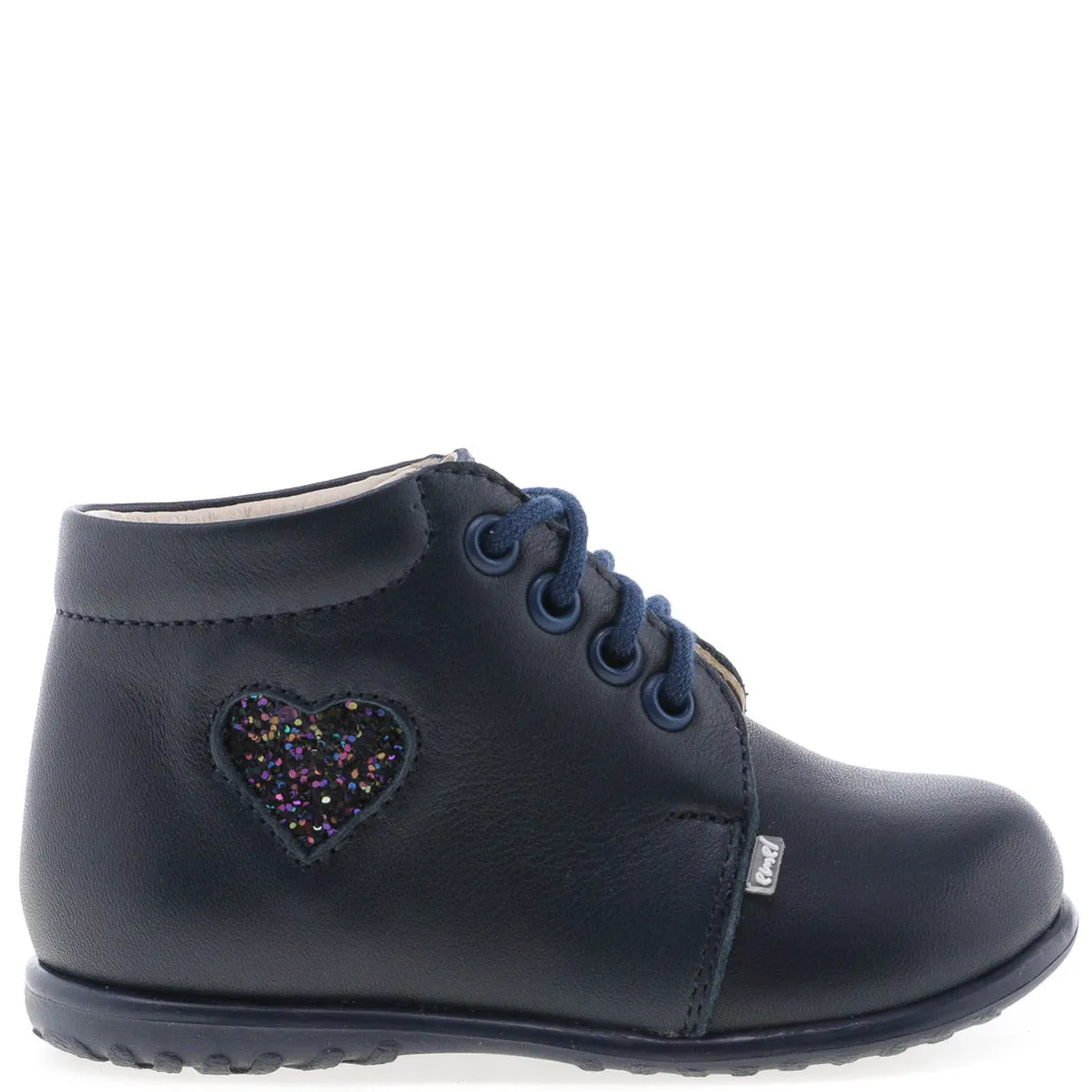 (2061-17) Emel first shoes navy heart