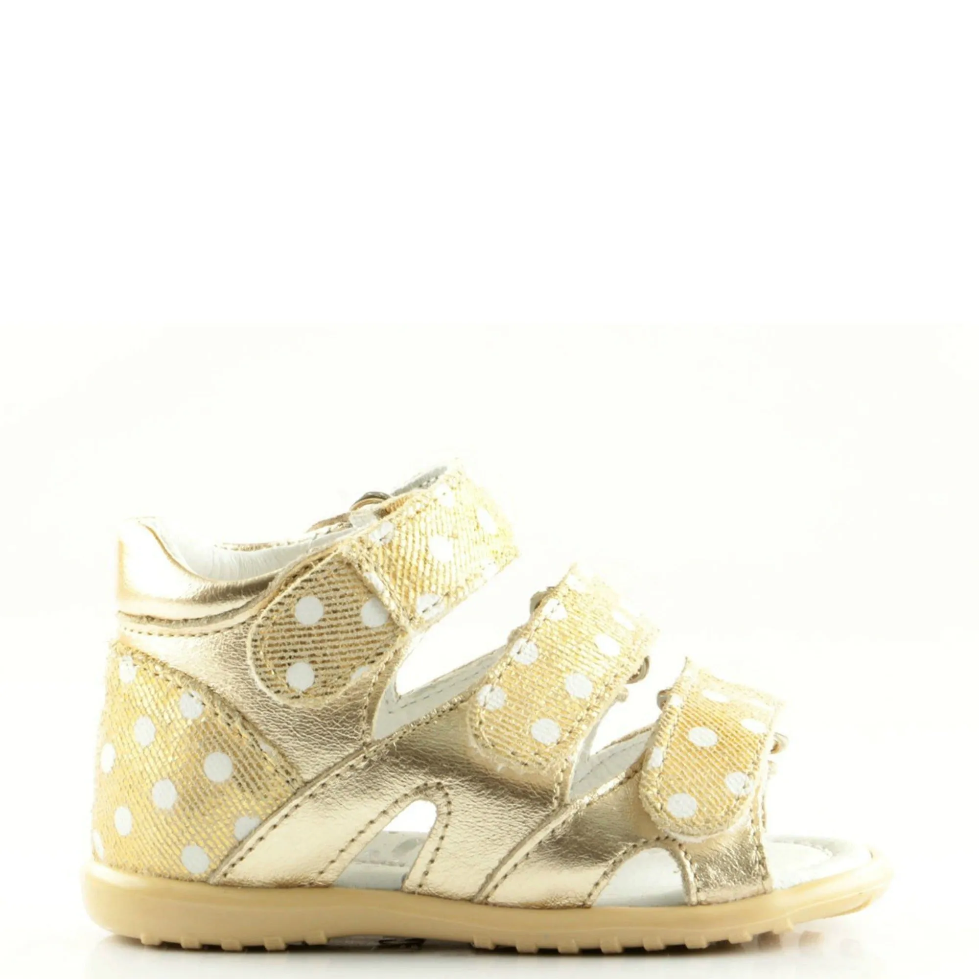 (2379) Emel Golden Dot Sandals