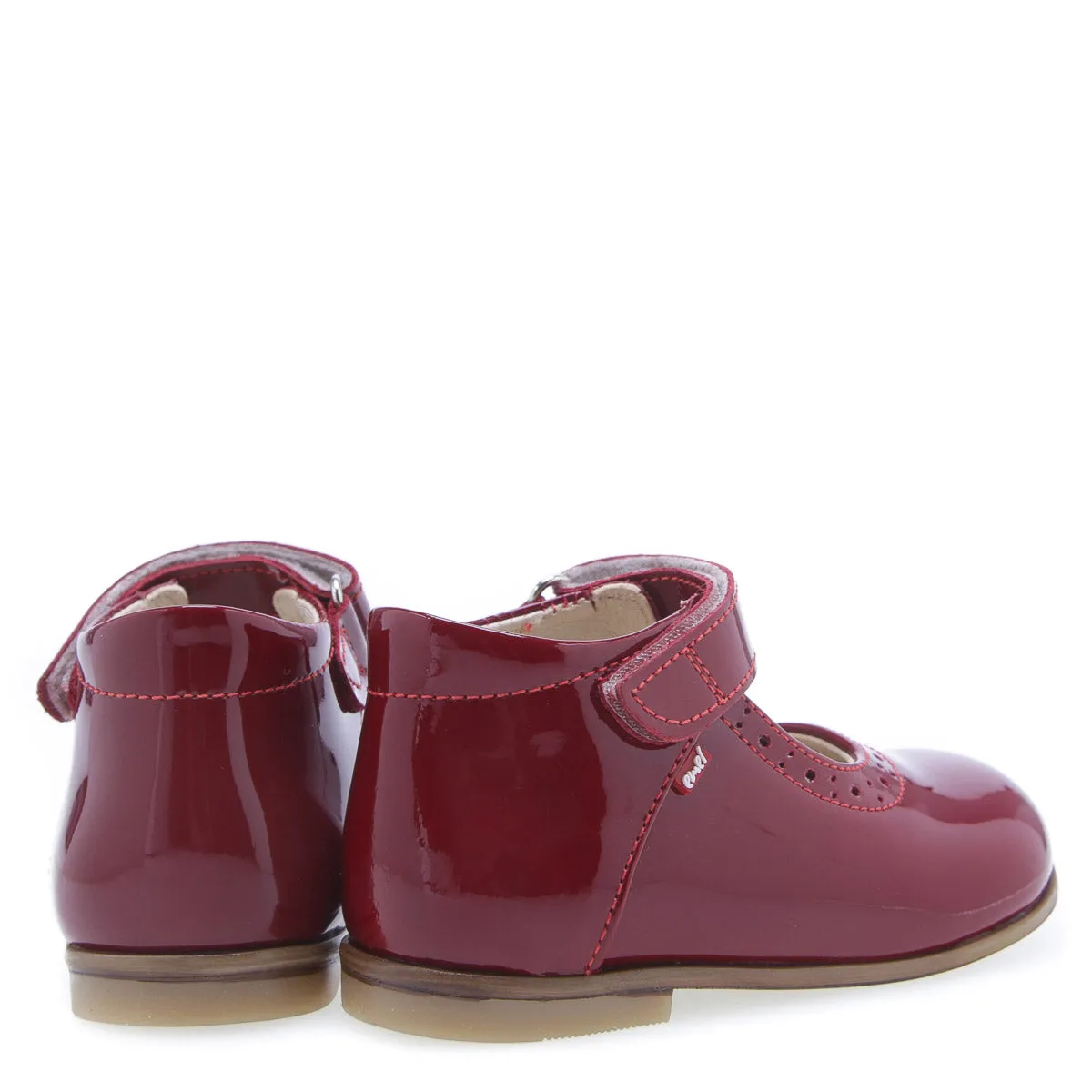 (2397A-1) Emel Red ballerina - patent leather