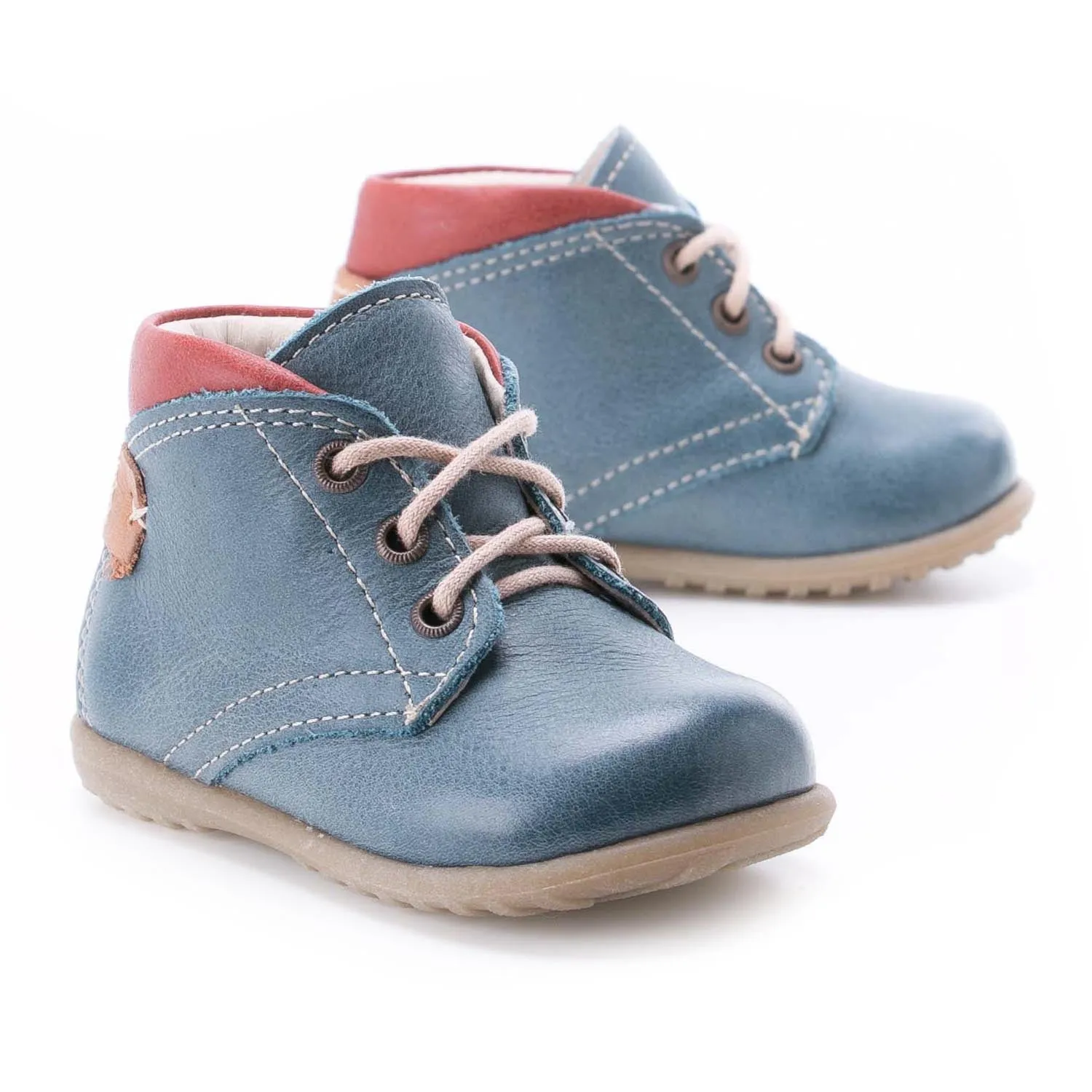 (2440A-4) Emel blue first shoes