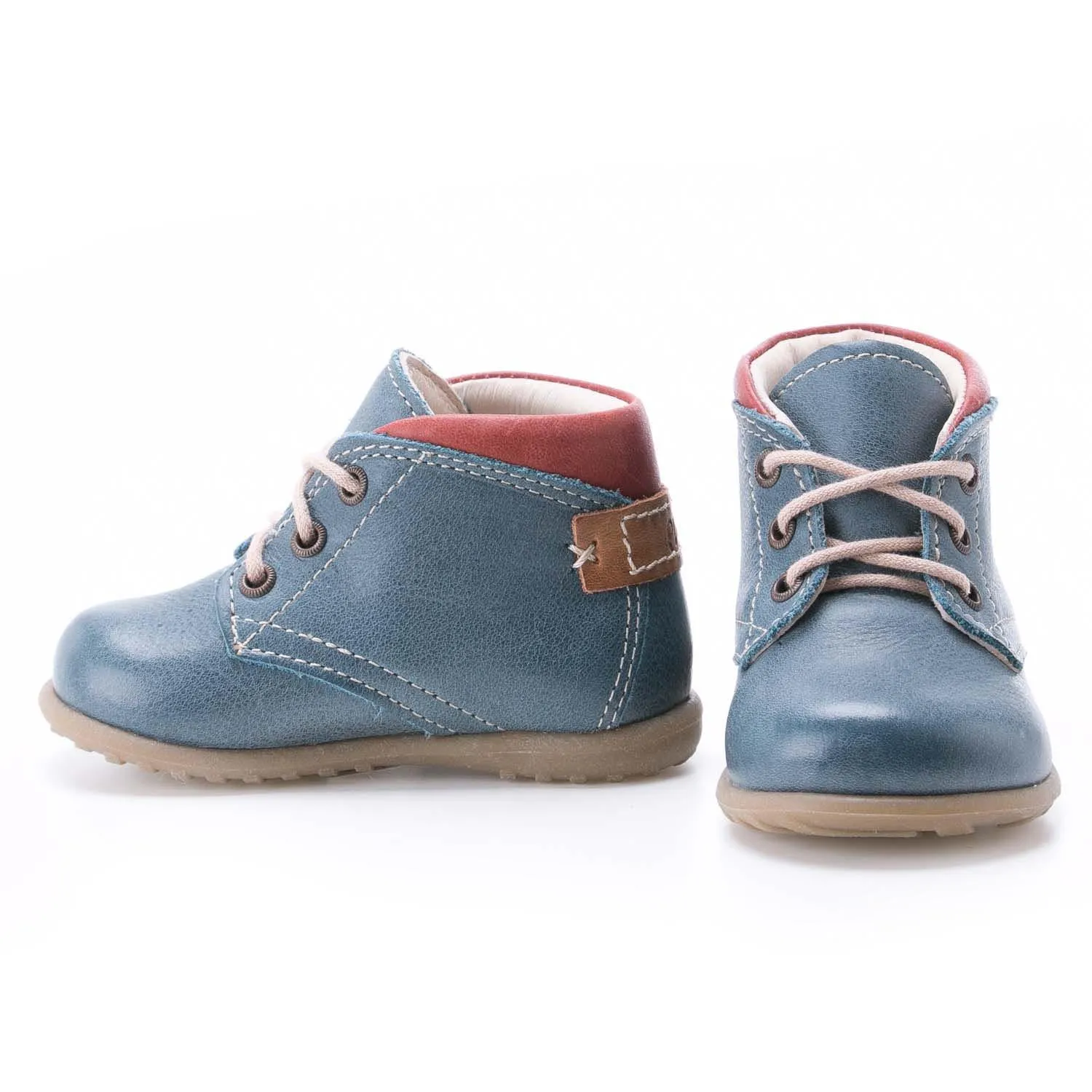 (2440A-4) Emel blue first shoes