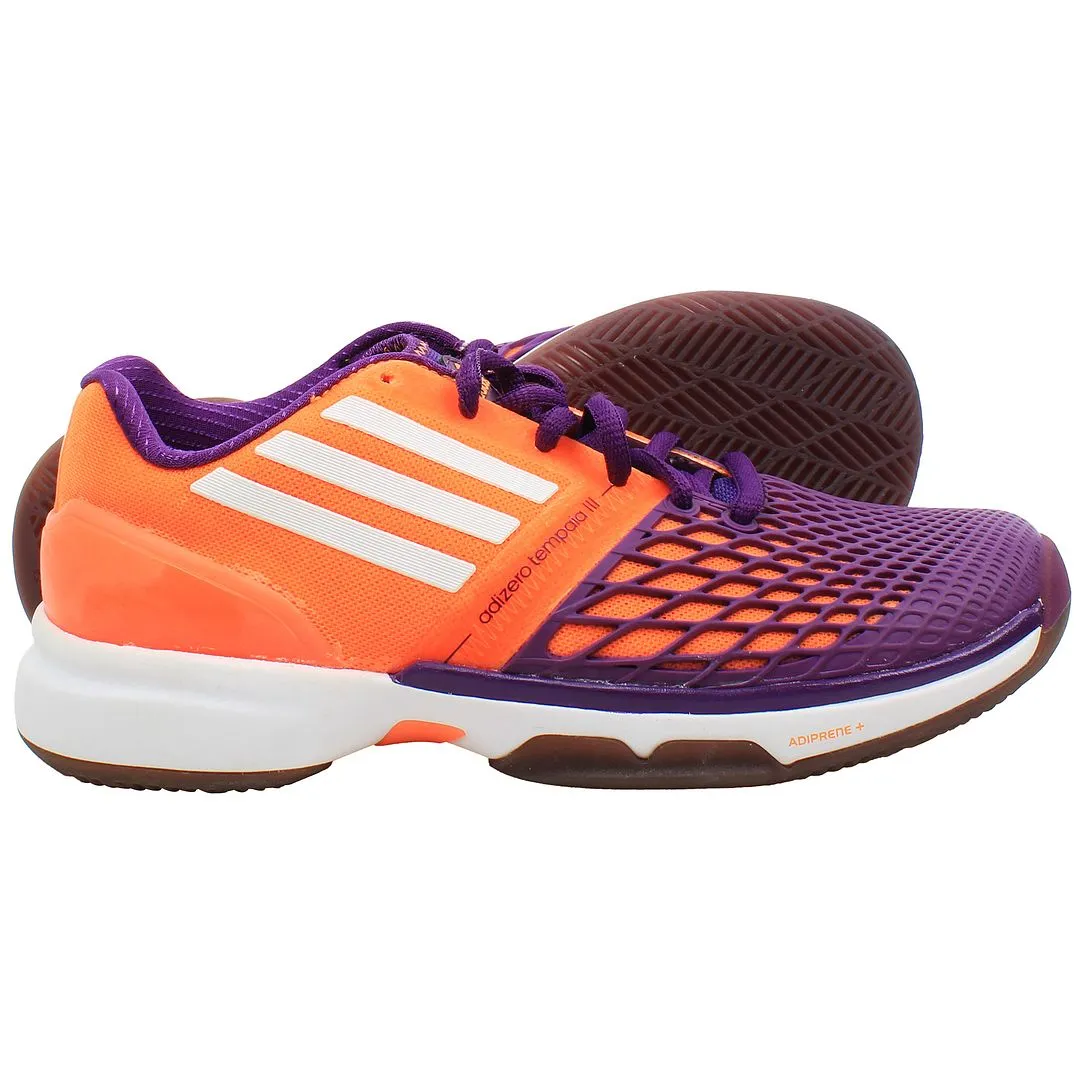 Adidas AdiZero Tempaia 3 Womens Purple/Orange Running Shoes