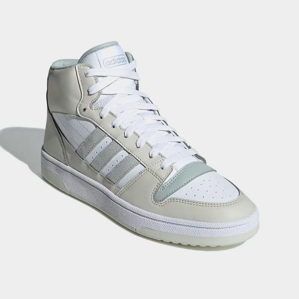 Adidas Mens Breakstart Mid Sneakers in Grey/White - Style 181326