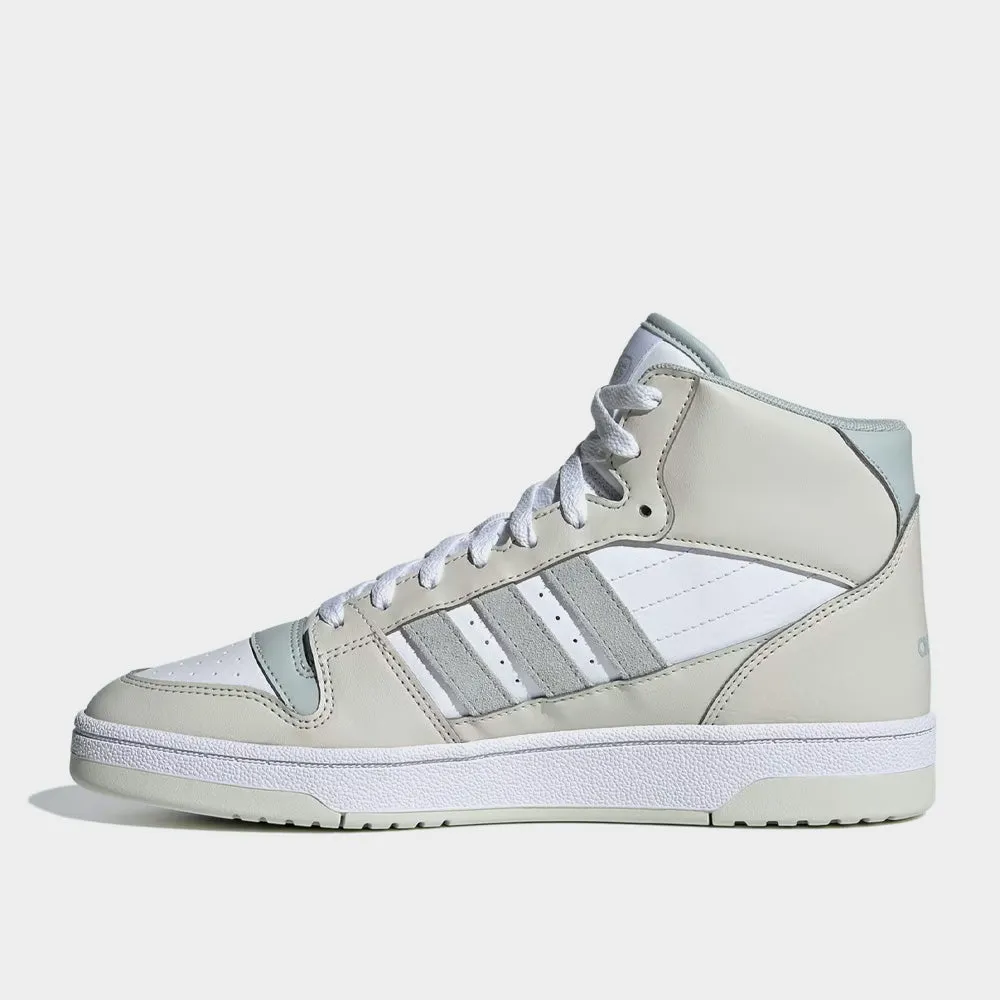 Adidas Mens Breakstart Mid Sneakers in Grey/White - Style 181326