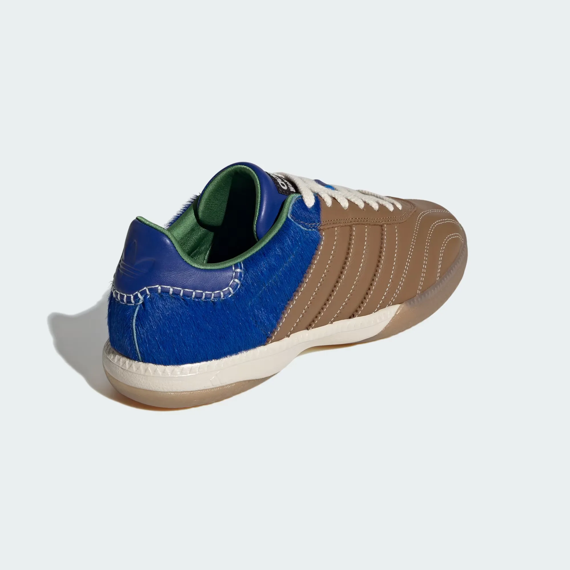 adidas x Wales Bonner Samba Millennium Sneakers - Brown / Blue / Royal Blue