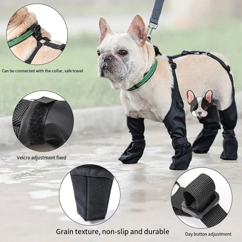 Adjustable Waterproof Pet Dog Shoes