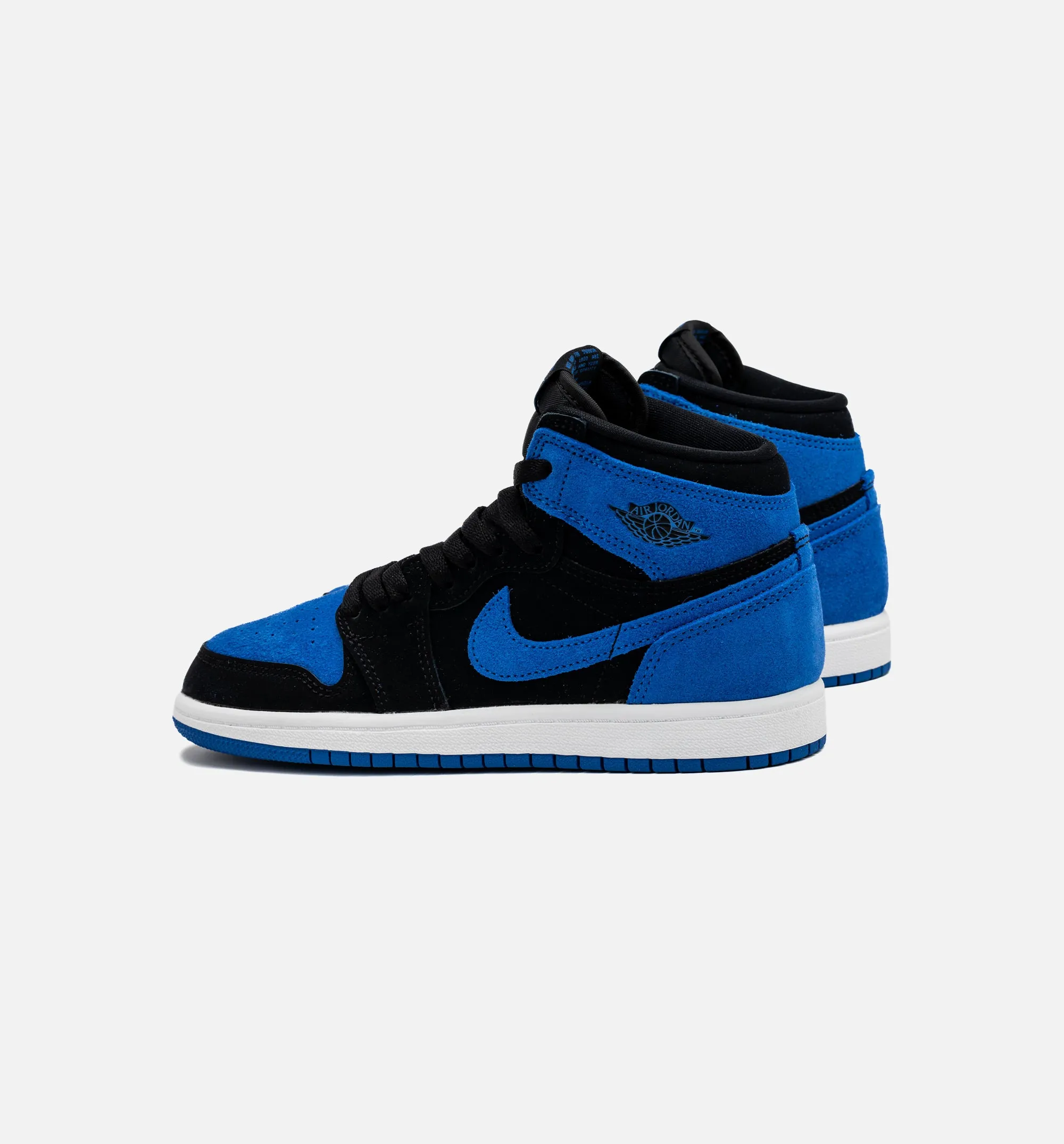 Air Jordan 1 Retro High OG Royal Reimagined Preschool Lifestyle Shoe - Black/Royal Blue/White Free Shipping