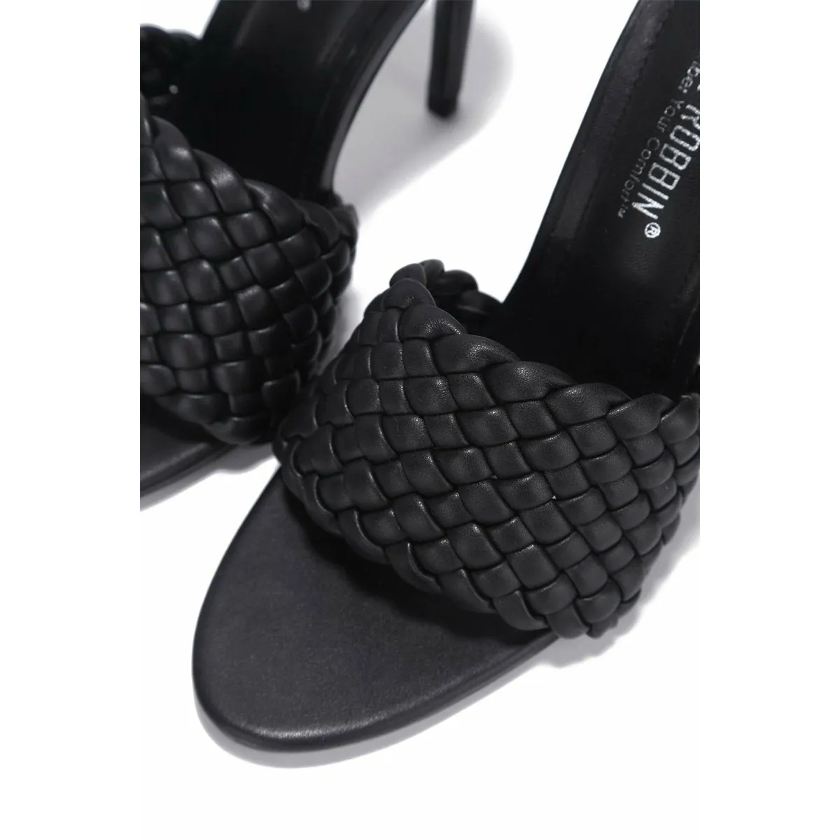 Anson Heeled Mule - Black