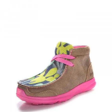 Ariat Toddler Girl's Lil' Stomper Multicolor Cactus Casual Shoe A443000808