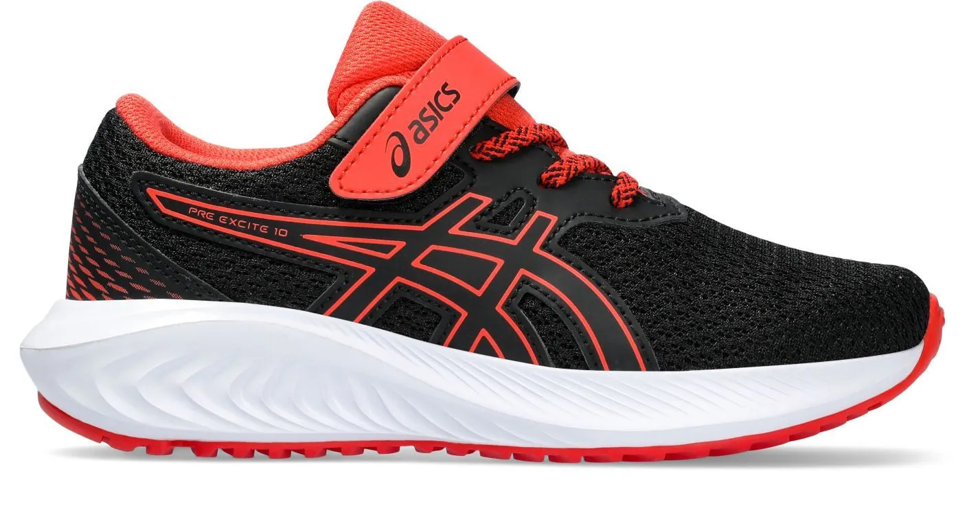 Asics Kid's Pre Excite 10 PS - Black/True Red