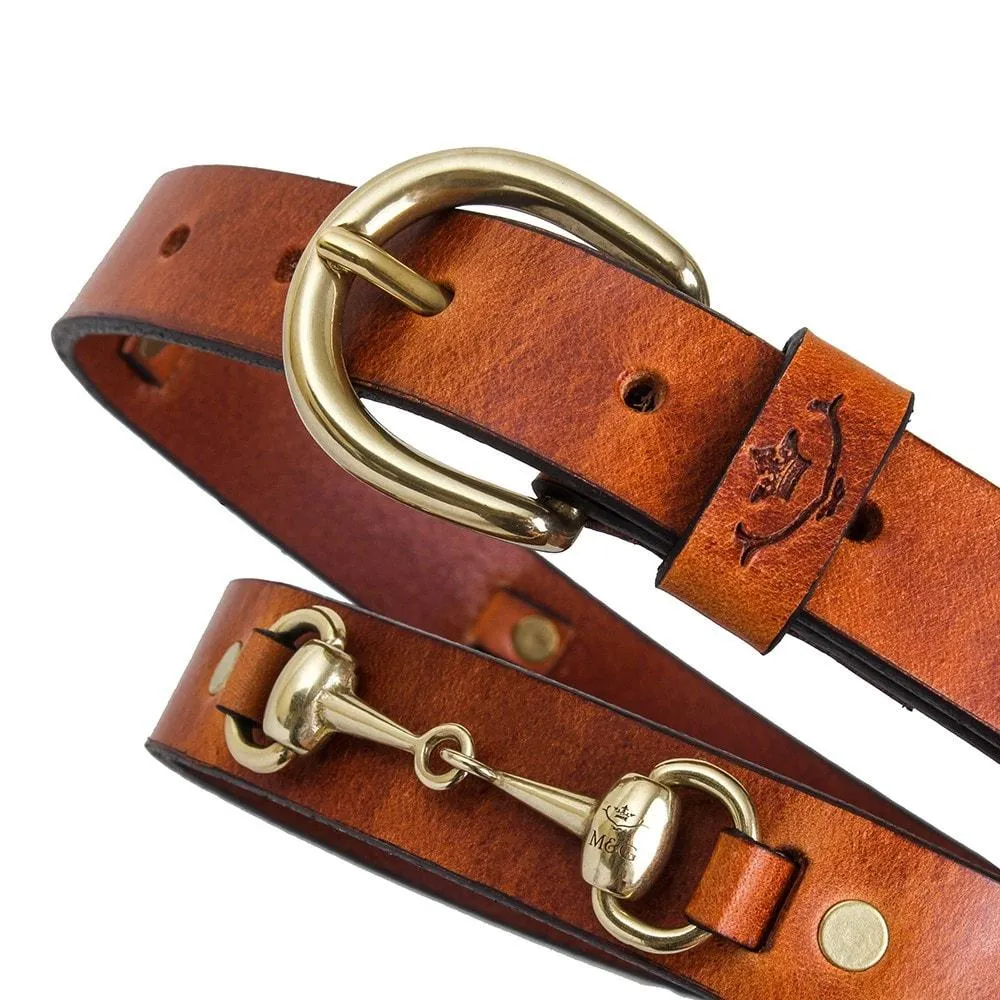 Badminton Bit Belt - Chestnut