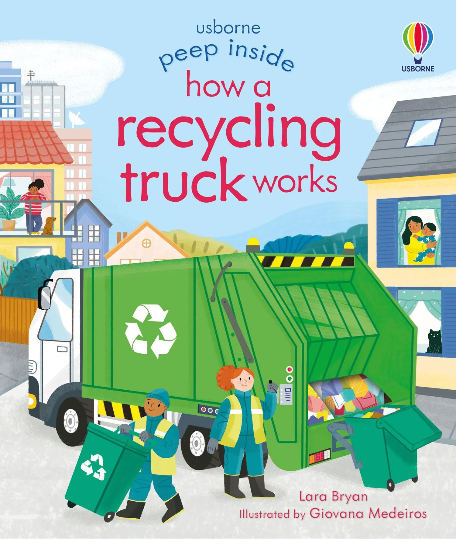 Book - Peep Inside How A Recycling Truck Works