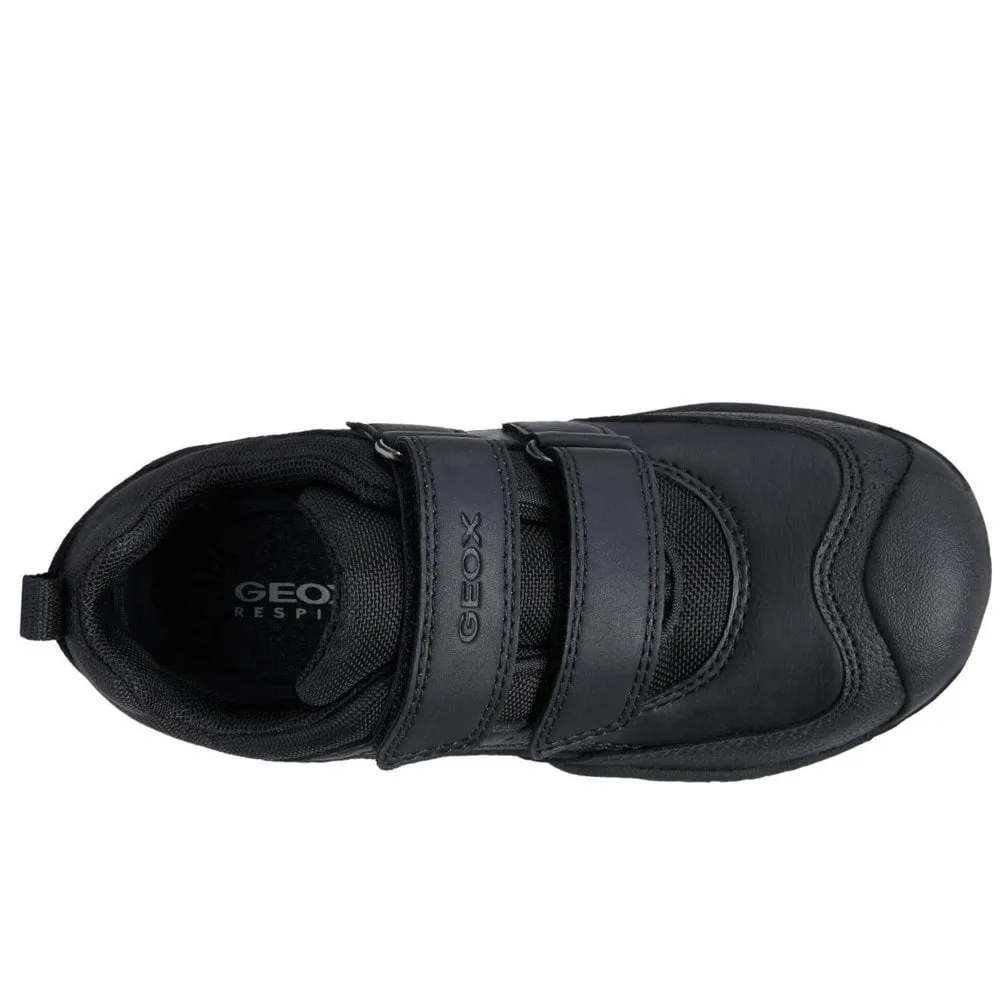 Boys Geox Trainers Strap Easy On Savage AMPHIBIOX  Sturdy Black sale