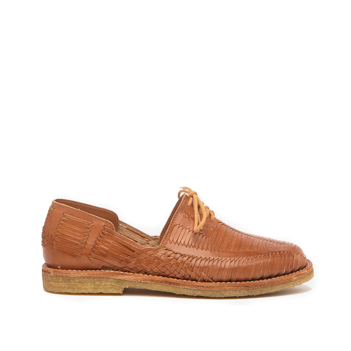 Cano Benito Huarache Natural Crepe cognac