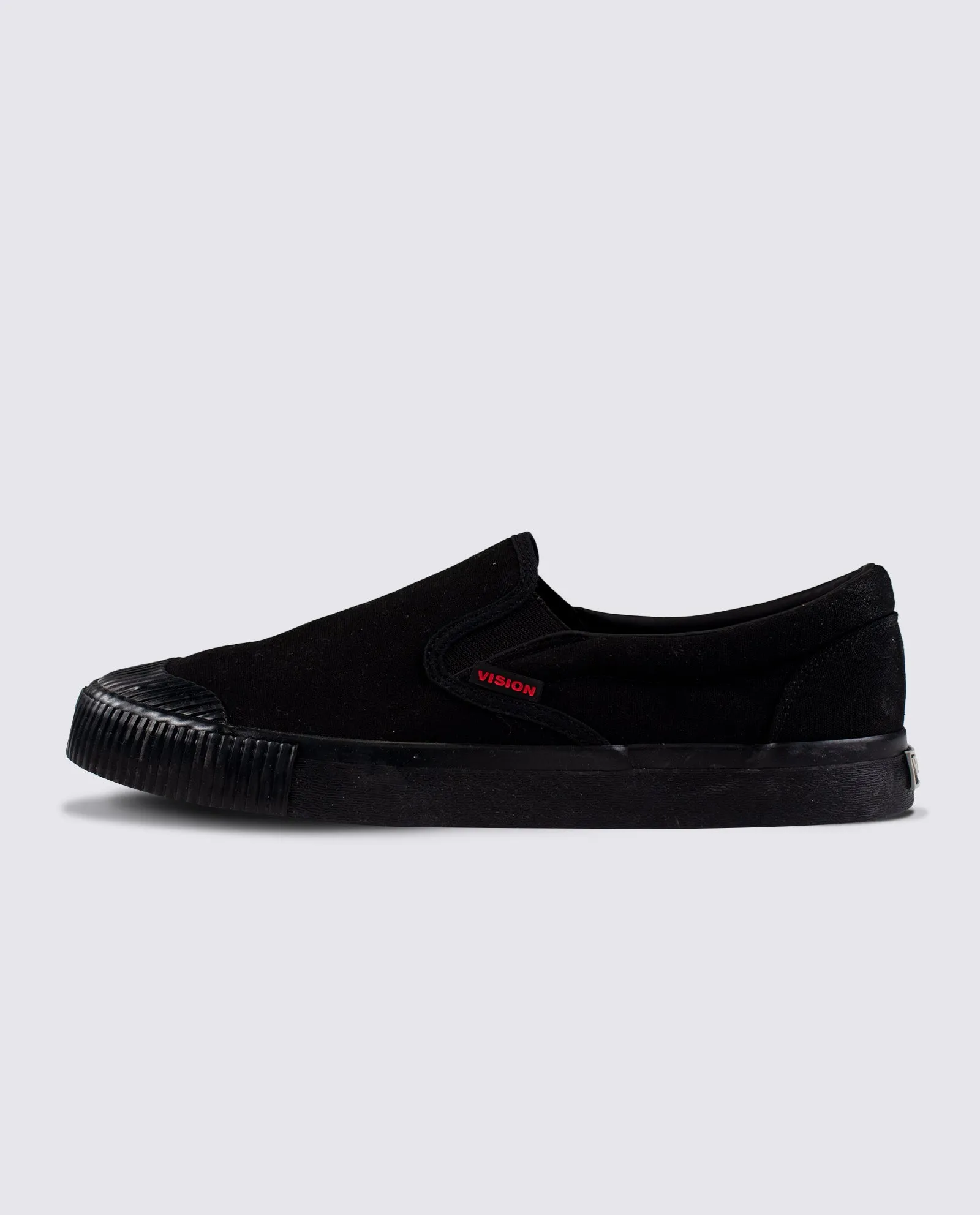 Canvas Slip on Shoes Black