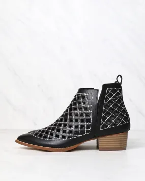 Cape Robbin - Vegan Leather Cut Out Booties in More Colors