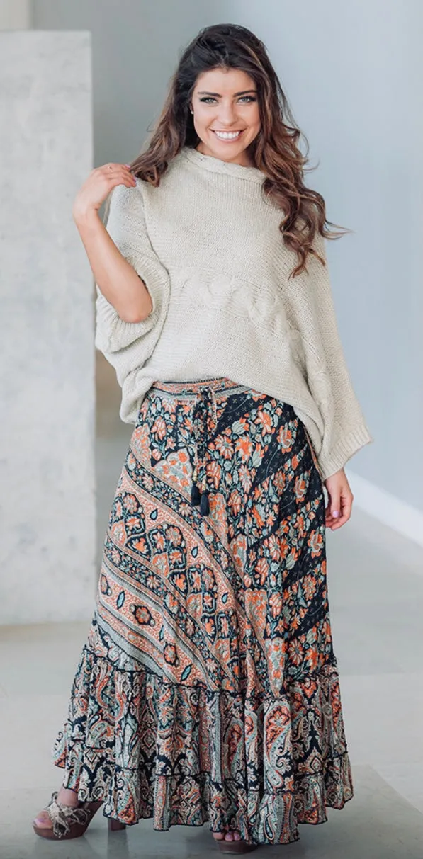 Chey Printed Skirt