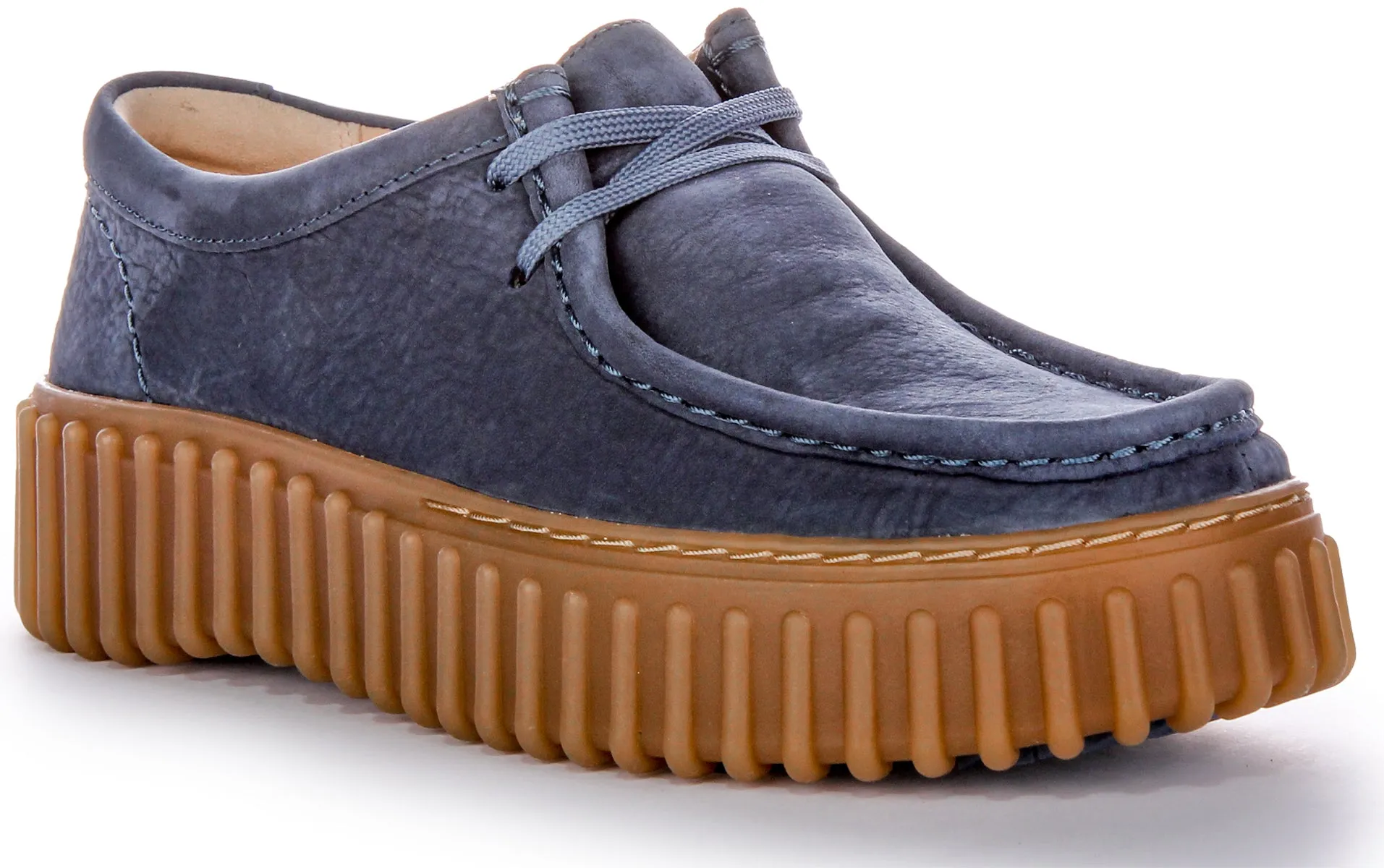 Clarks Torhill Beeswax In Blue For Women