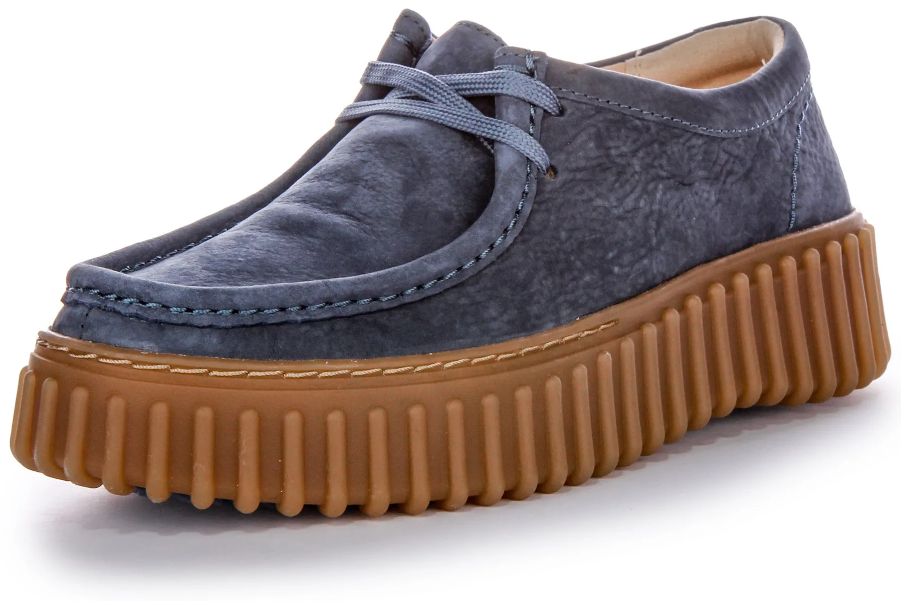 Clarks Torhill Beeswax In Blue For Women