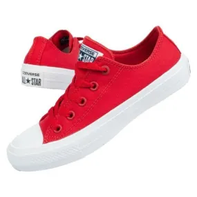 Converse Unisex Ct II Ox Shoes - Red