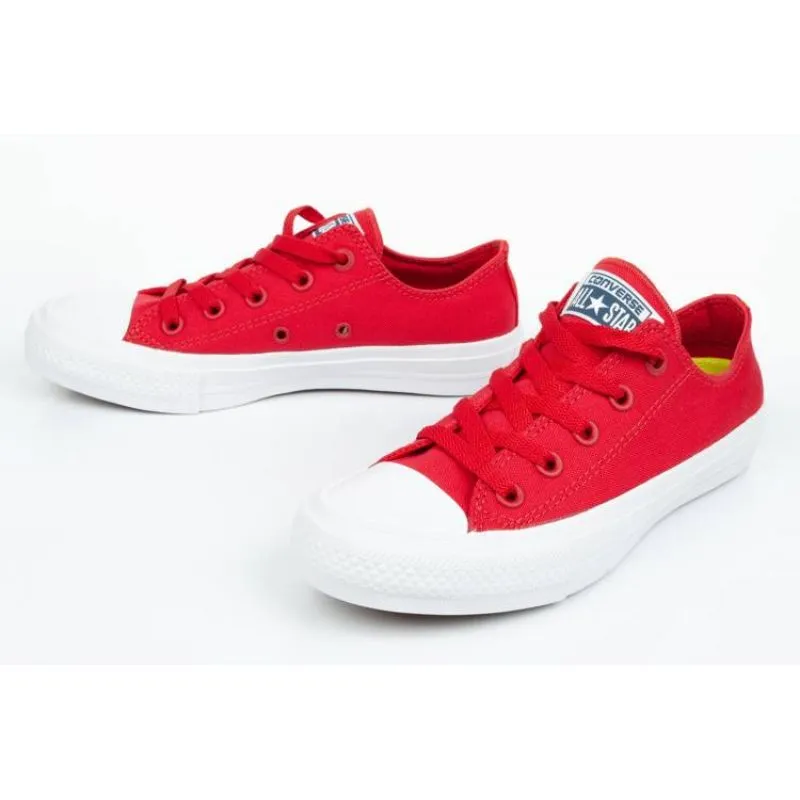 Converse Unisex Ct II Ox Shoes - Red