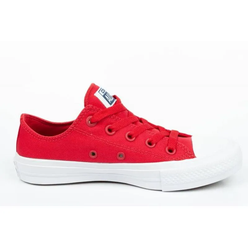 Converse Unisex Ct II Ox Shoes - Red