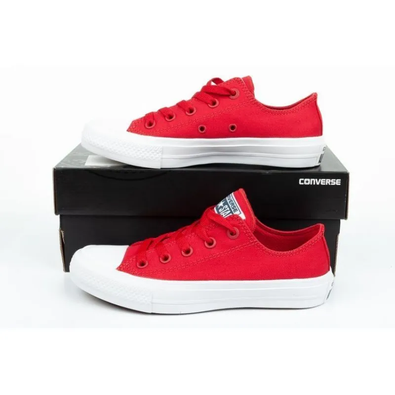 Converse Unisex Ct II Ox Shoes - Red