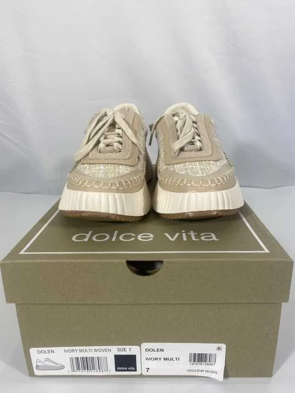 DALEY SNEAKERS OFF WHITE SUEDE - re:vita