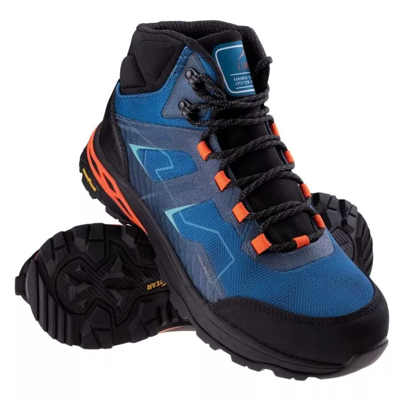 Elbrus Blue Endewa Mid Waterproof GR Mens Shoes - Blue