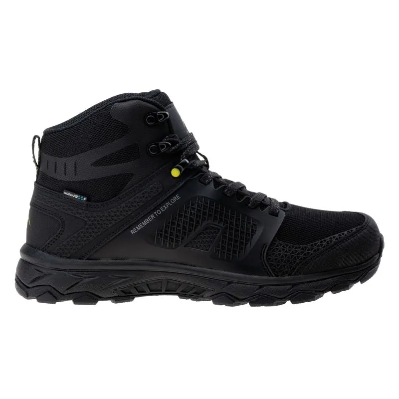 Elbrus Mens Edgero Mid Waterproof Shoes - Black