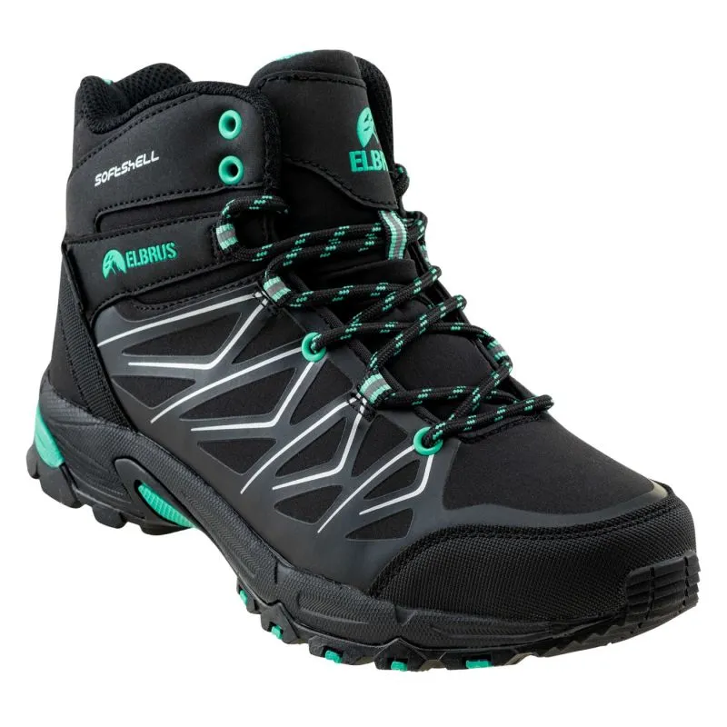 Elbrus Women Mabby Mid Waterproof Shoes - Black