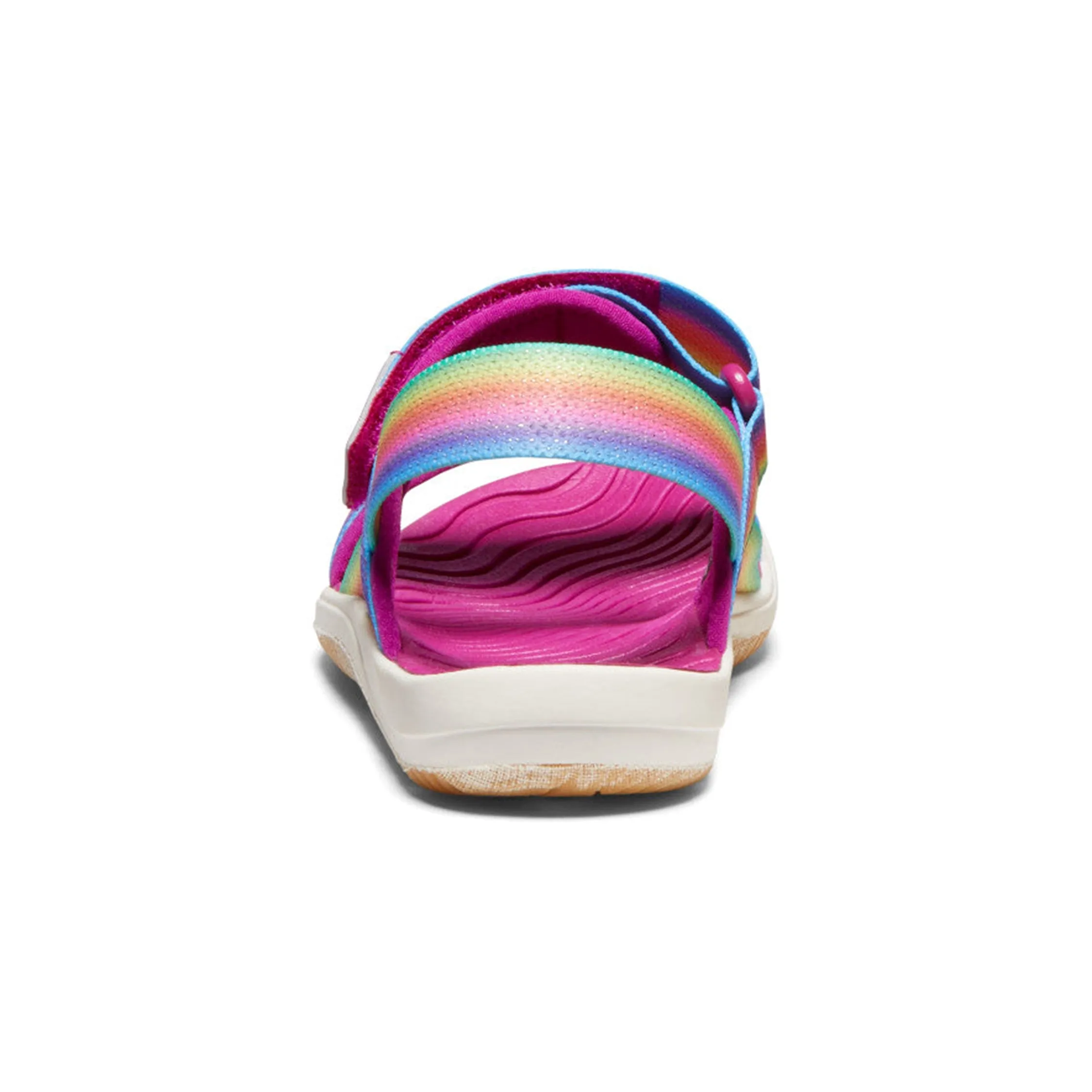 Kids Rainbow/Festival Fuchsia Elle Backstrap Sandal