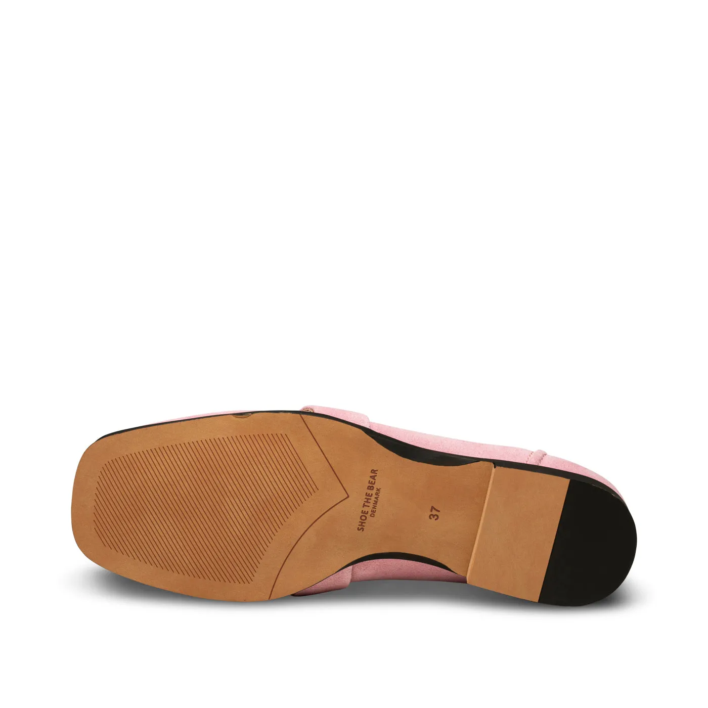 Erika saddle loafer ruskind - Soft Pink