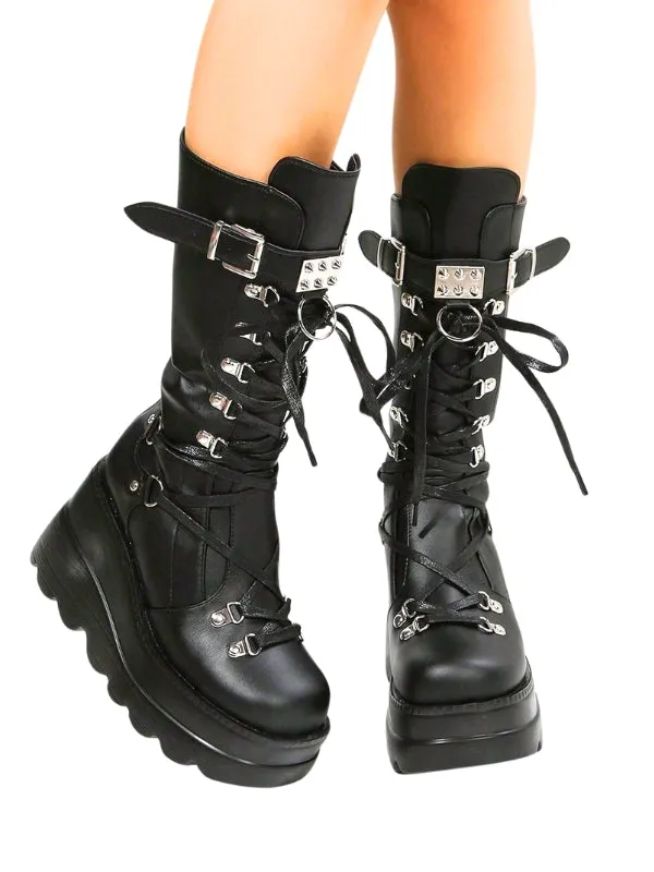 Gehenna Wedge Boots