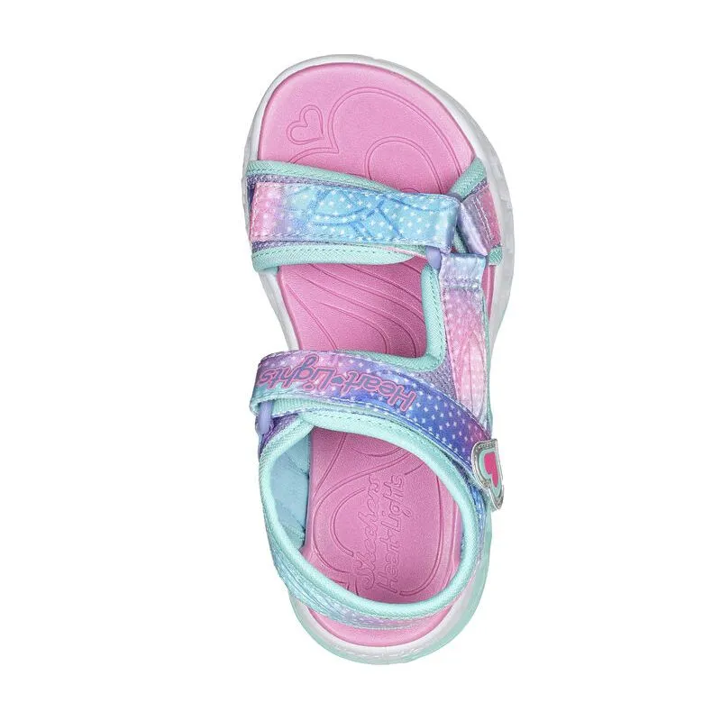 Girls Flutter Hearts Sandal