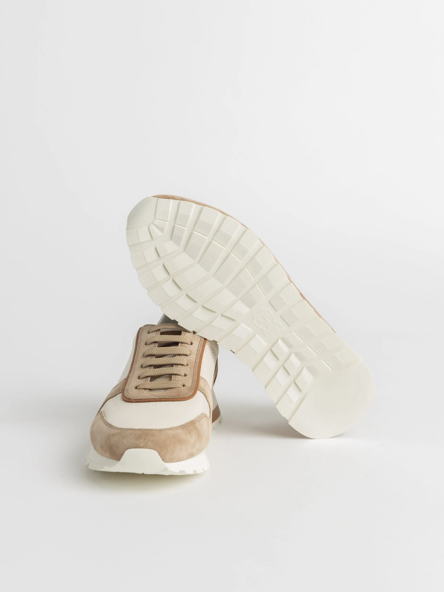 Hazelnut Grained Calfskin/Suede Runners