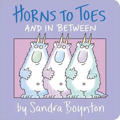 Horns to Toes Board Book by Sandra Boynton