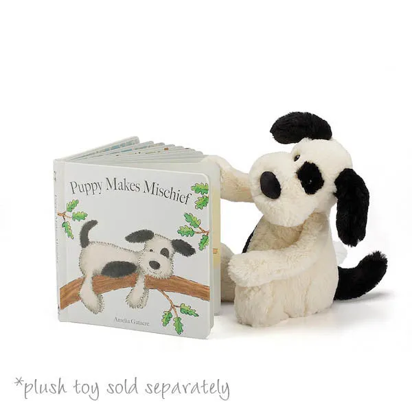 Jellycat Puppy Makes Michief Board Book