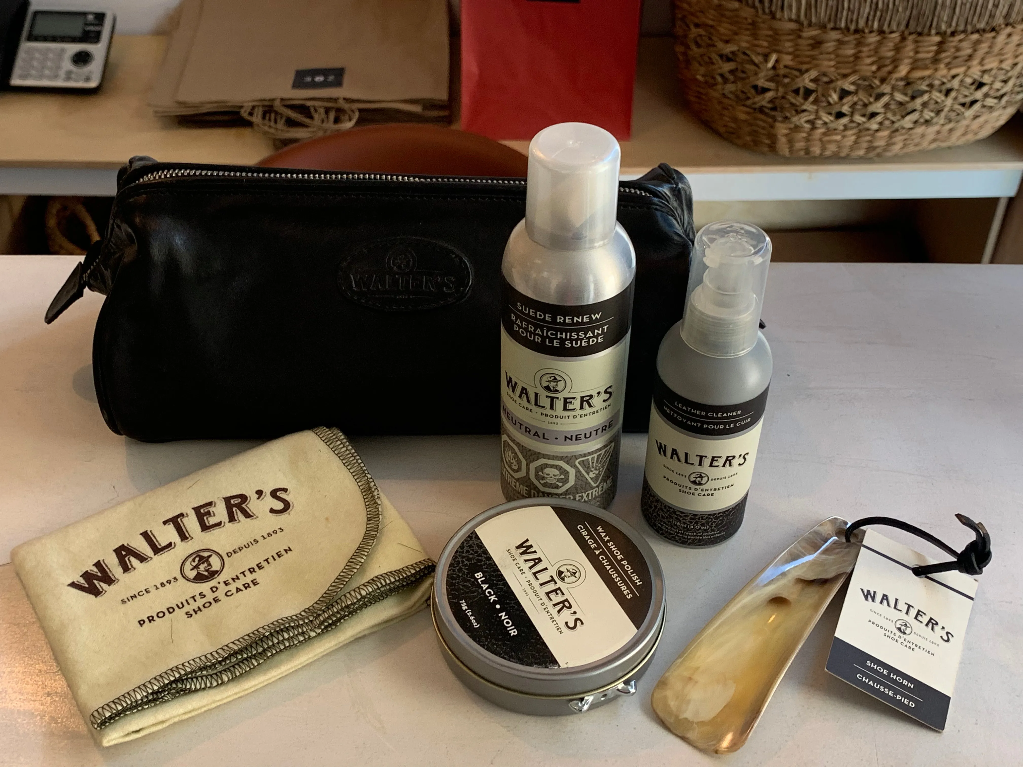 Leather Shoe Care Kit