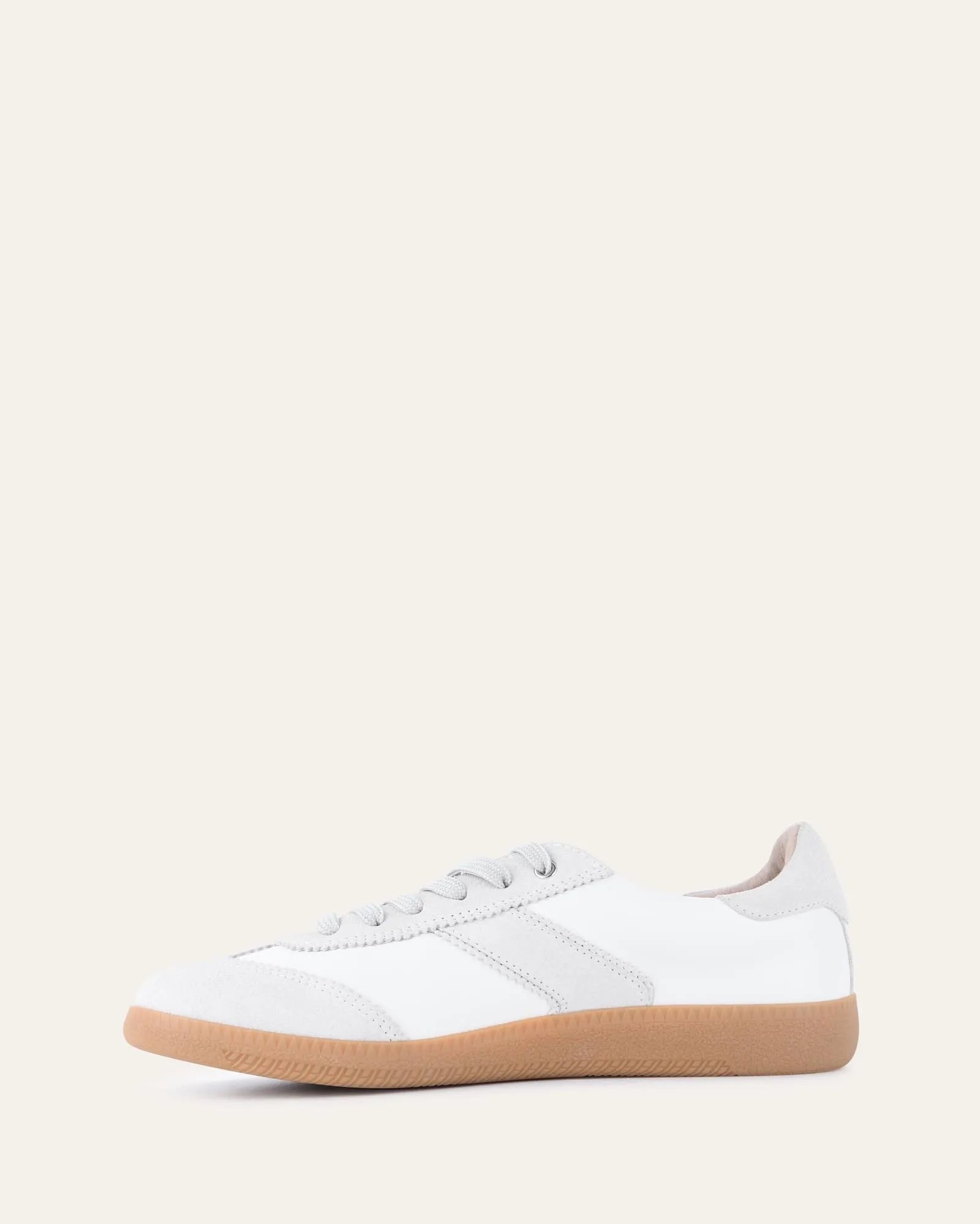 LOLA SNEAKERS WHITE GREY LEATHER