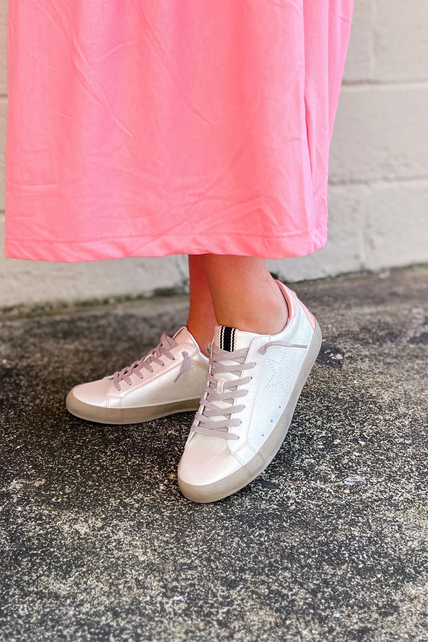 Mia Star Sneaker, Pearlescent