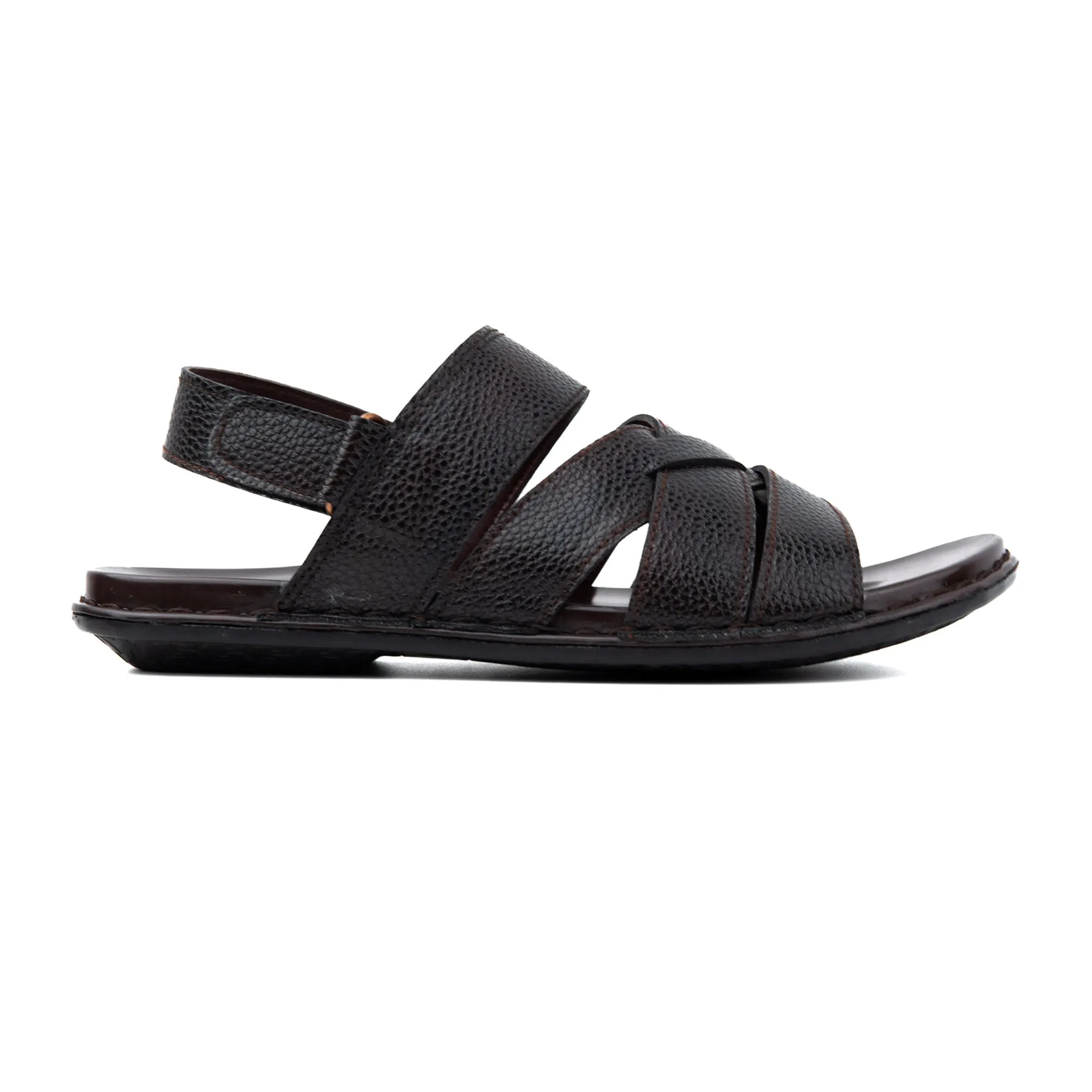 Multi Cross Men Leather Sandals