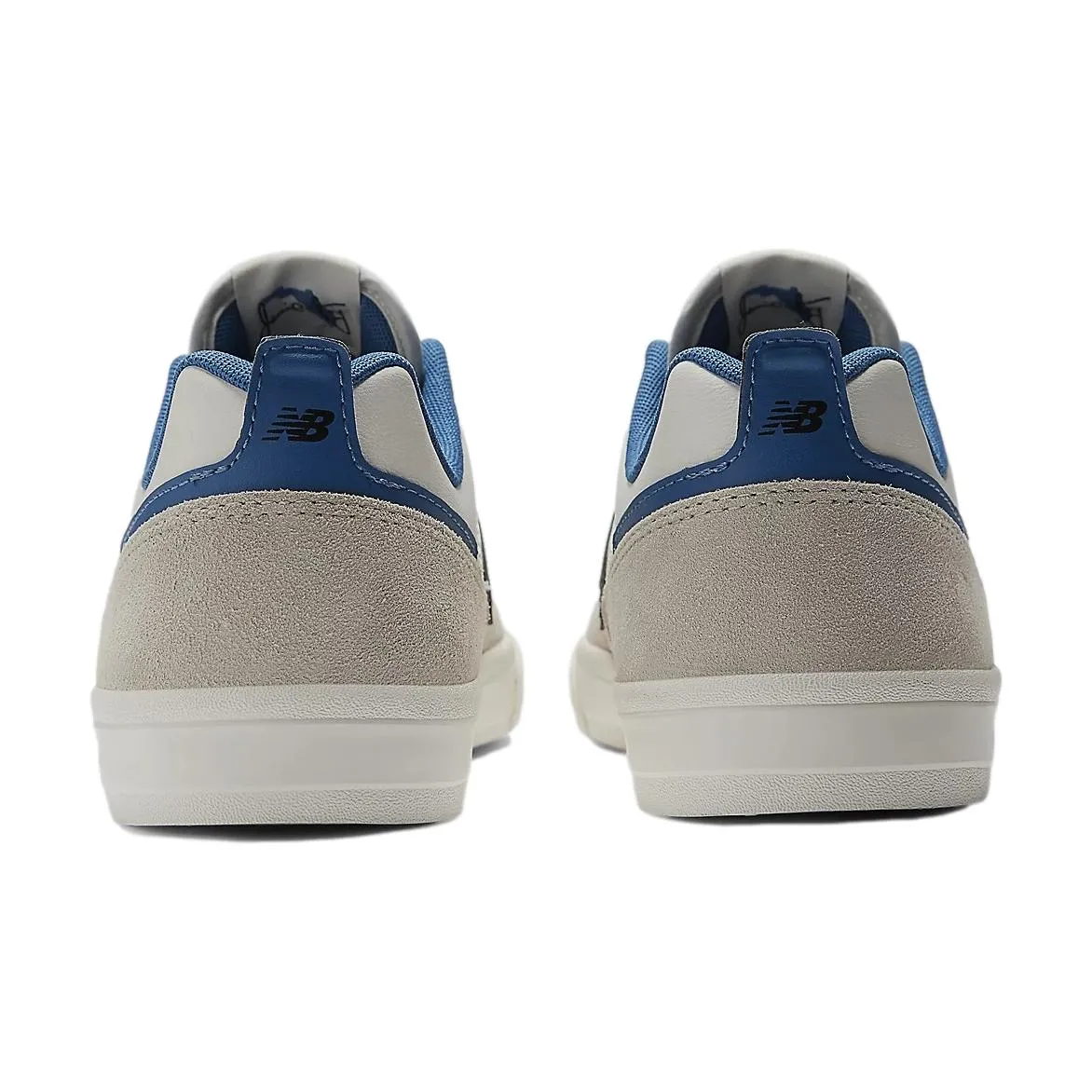 New Balance Foy 306 Skate Shoes in Sea Salt and Timberwolf Colors