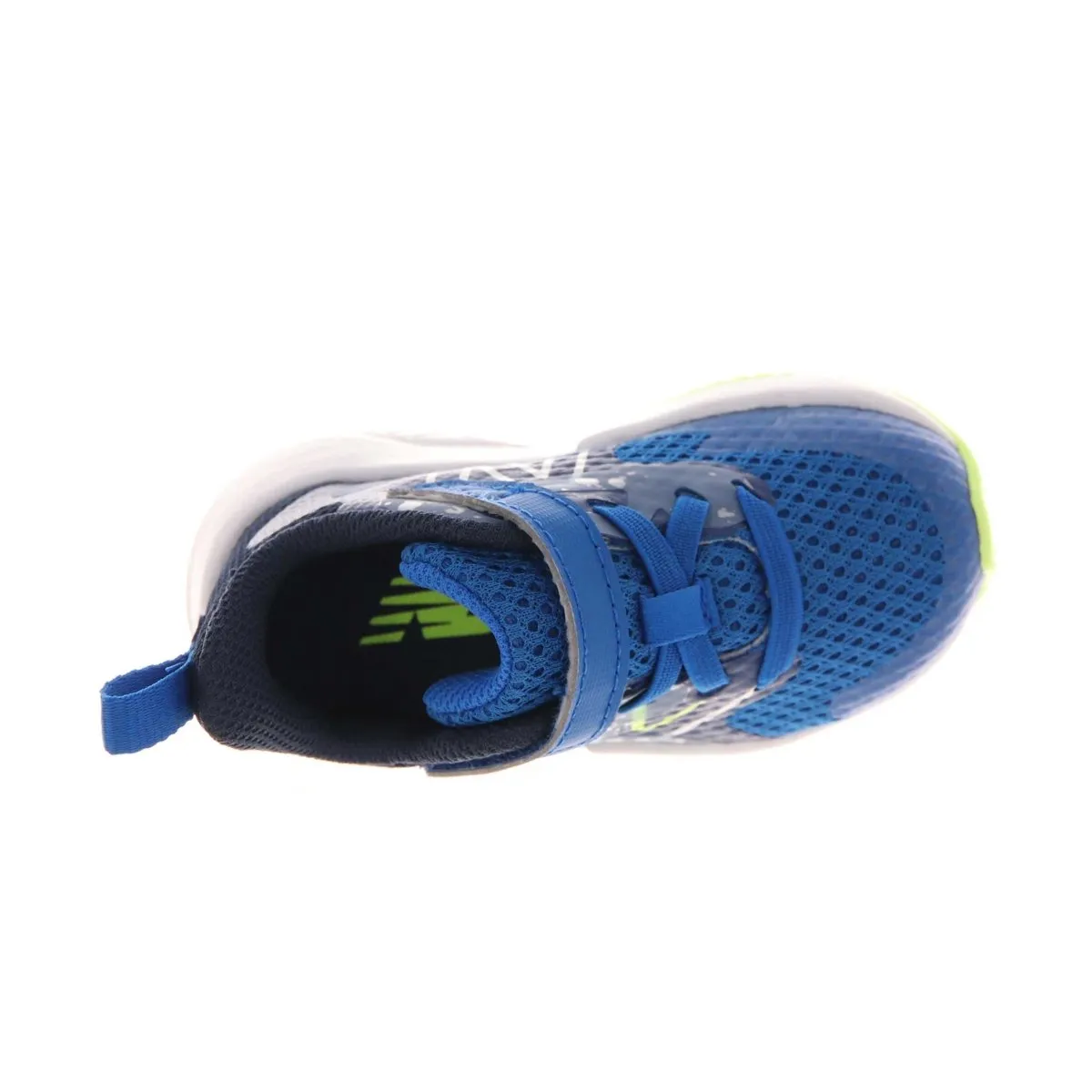 New Balance Toddler's Rave Run V2 Royal/Lime/White Velcro