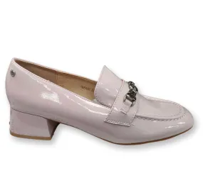 Patrizio Como Ladies Shoes Loafer Pink Patent Low Heel Ispani Viola sale