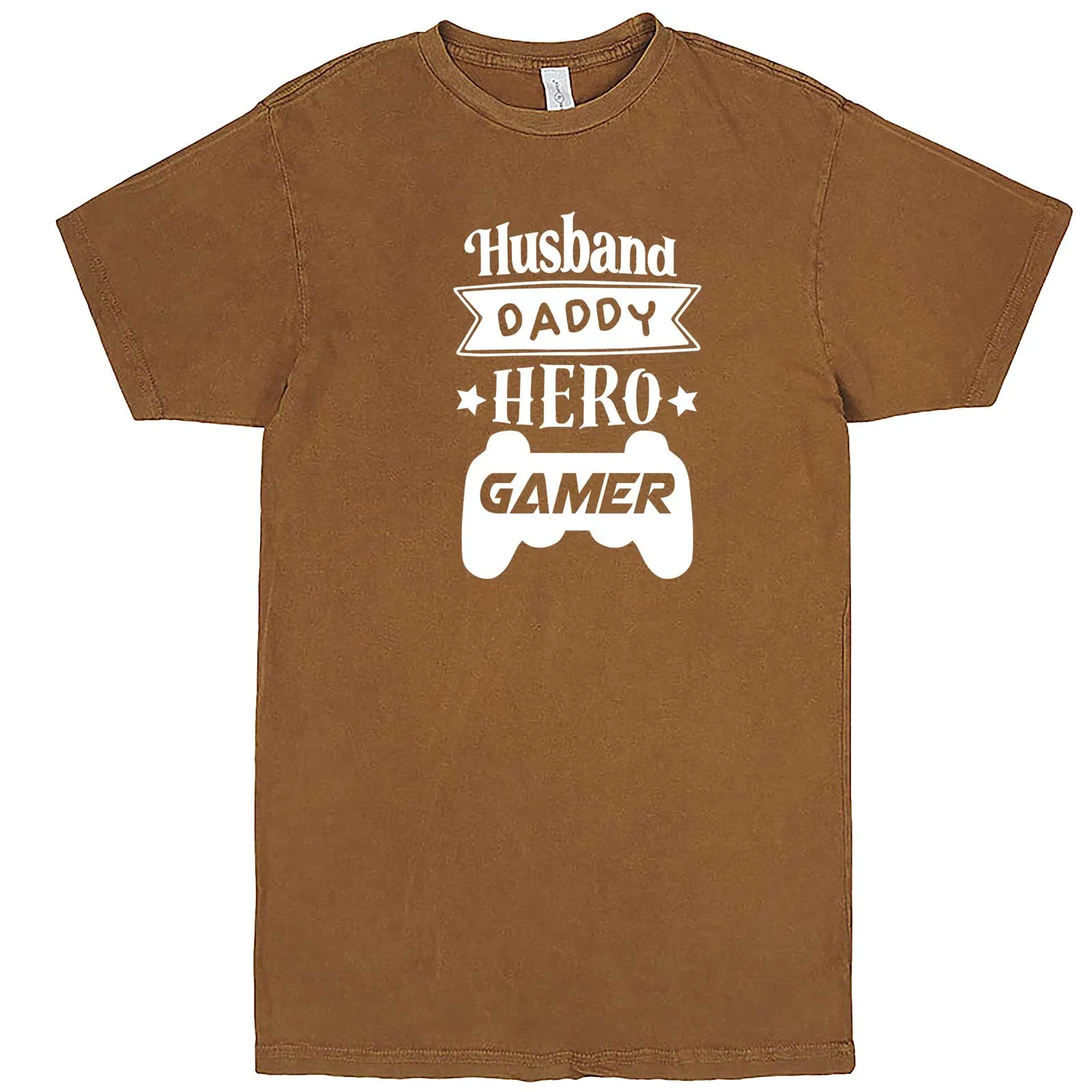 "Husband Daddy Hero Gamer" men's t-shirt