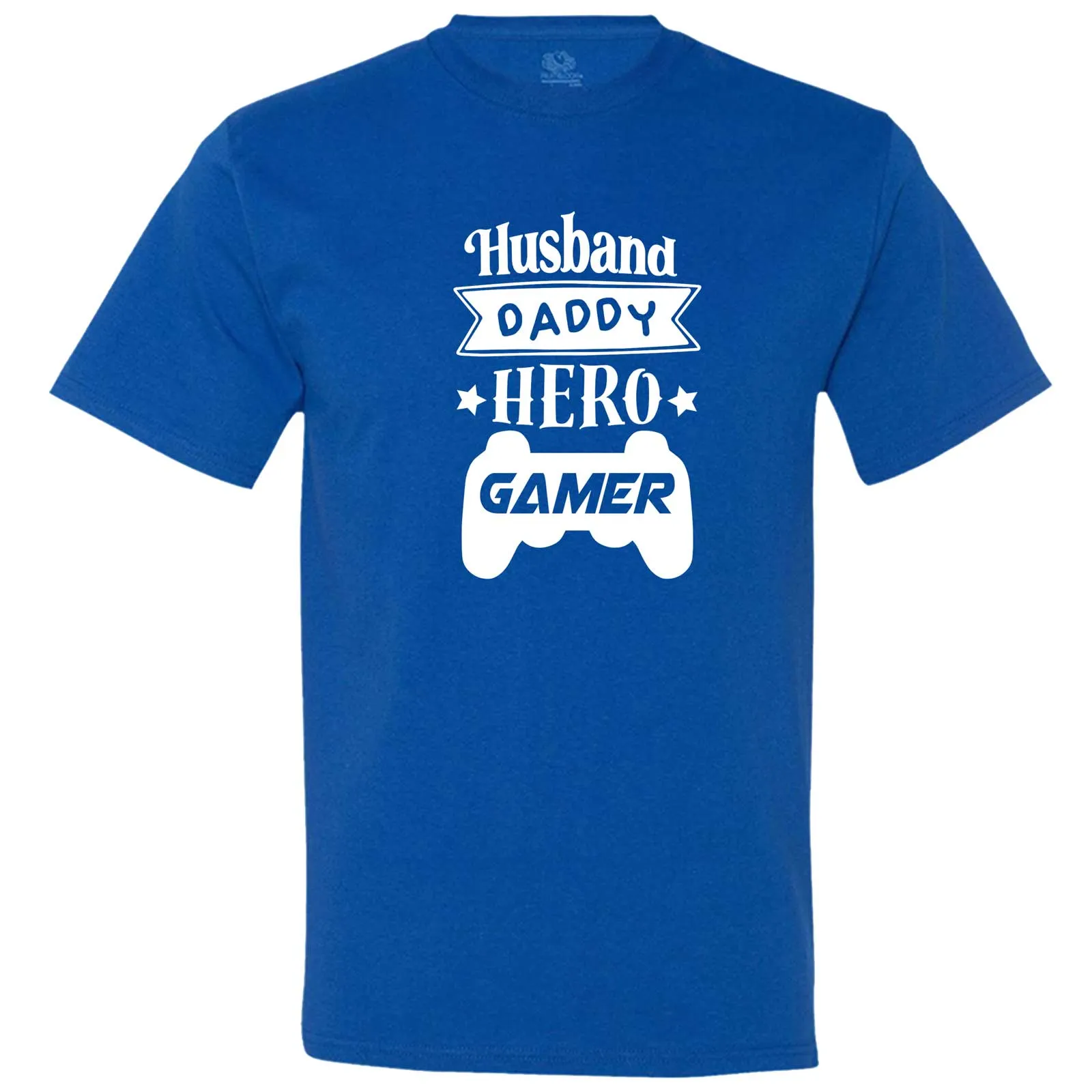 "Husband Daddy Hero Gamer" men's t-shirt