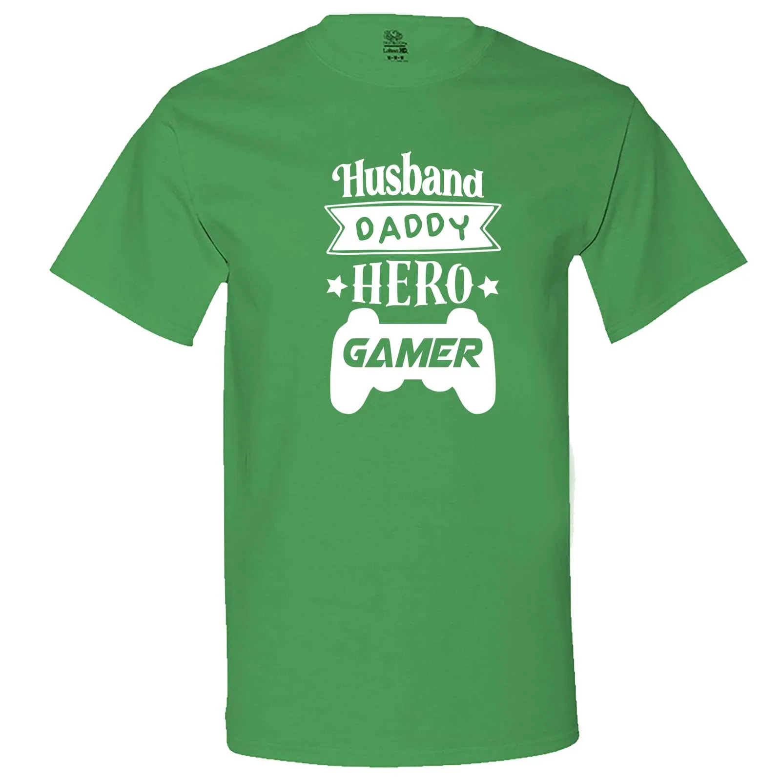 "Husband Daddy Hero Gamer" men's t-shirt