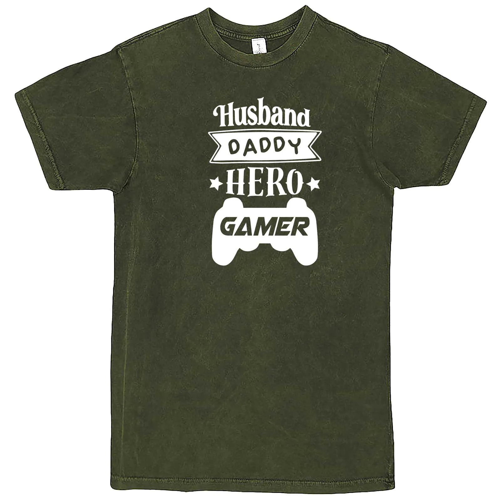 "Husband Daddy Hero Gamer" men's t-shirt