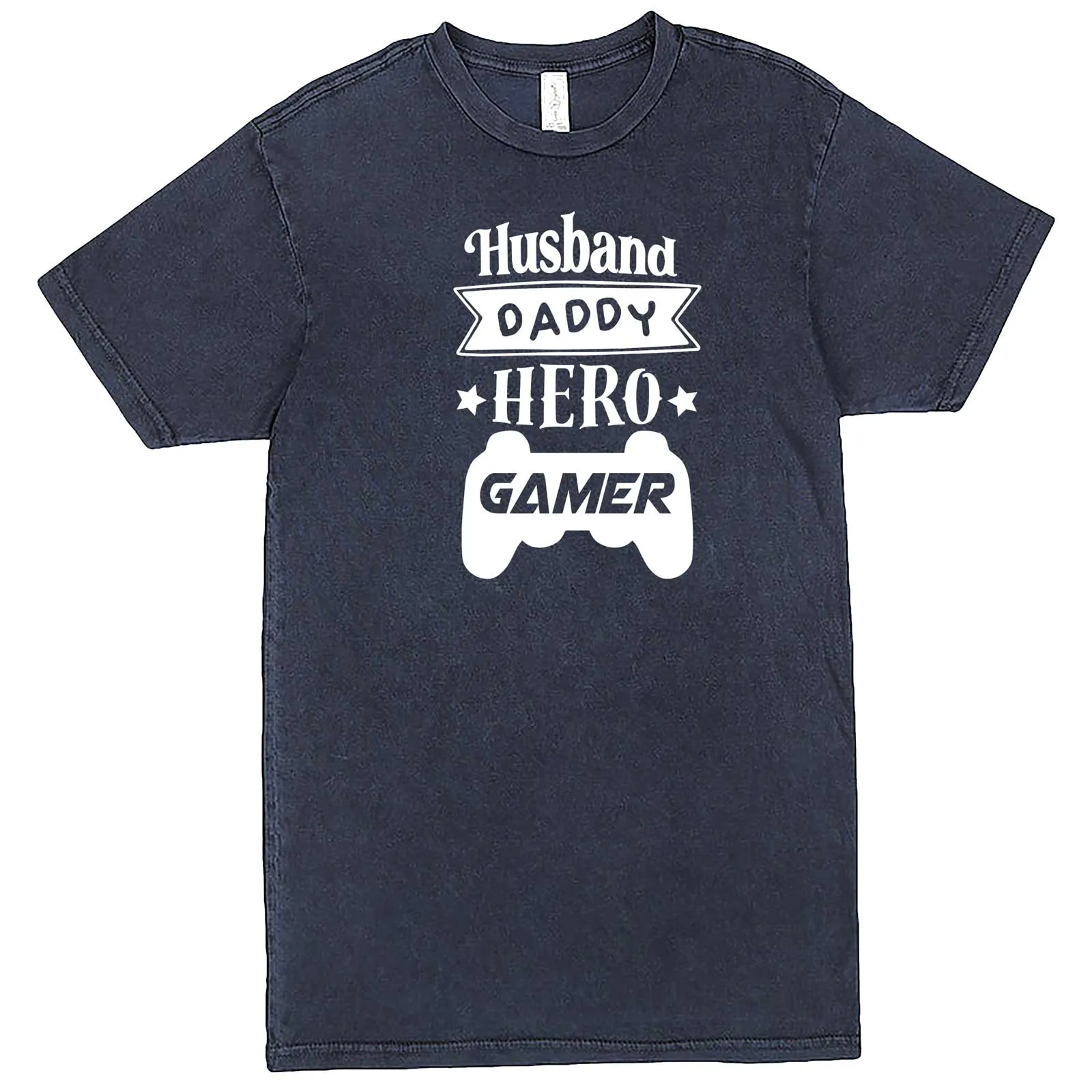 "Husband Daddy Hero Gamer" men's t-shirt